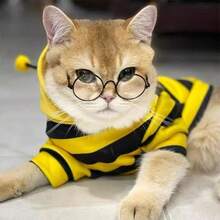 Trang phục thú cưng sọc ong Minecraft, áo hoodie vàng đen cho chó, trang phục cosplay dễ thương cho chó nhỏ đến trung bình. - Nhiều màu - Xem 8