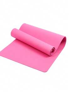 1pc Foldable Non-Slip Thick Yoga Mat, Quiet Home Fitness Mat, Suitable For Gym Use - Multicolor - View 2