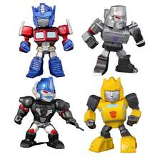 Simba Jada Toys 变形金刚官方授权擎天柱、威震天、擎天圣、大黄蜂 2.5 英寸合金模型展示收藏品 - 彩色 - 查看 5