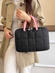 1 Piece Of Cute Large-Capacity Handbag, Computer Bag And Notebook Bag, Suitable For 14/16 Apple, Xiaoxin, HP - Multicolor - View 21