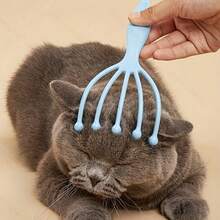 1个塑料五爪球宠物按摩互动玩具 - 彩色 - 查看 2