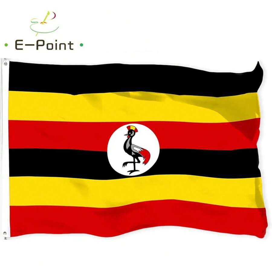 Uganda National Country 2ft*3ft (60*90cm) 3ft*5ft (90*150cm) Size Decorations Home - Style 1 - View 1