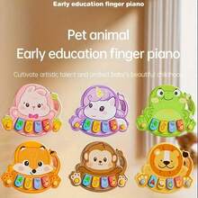 Cute Animal Shaped Baby Piano Toy, Colorful Piano Keys And Animal Patterns - Interactive Music Learning Toy Suitable For 1-5 Year Old Toddlers, Sensory Toy Promoting Motor Skills And Cognitive Development, Designed With Fun And Reliable Quality - Multicolor - View 4