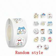 1套/500张 2026新款日本动漫周边！可爱卷贴纸、奖励贴纸、封口贴纸，可用于行李箱、手机壳、吉他、滑板等。小礼物、小奖品，送给朋友、家人，适合女生节、白色情人节、开斋节、韩国开学典礼等场合（款式随机）。 - 彩色 - 查看 6