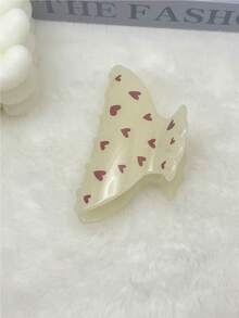 1个心形发夹，优雅发髻发型配饰，多功能发夹 - 彩色 - 查看 14