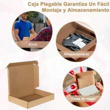 Cajas para Envíos 20 Piezas 30x23x5cm Caja Cartón Corrugado para Regalos Cajas Pequeñas en Color Kraft para E-commerce Embalaje Manualidades 3 Capas Resisitente Shipping Boxes Mailbox - marrón - Ver 3