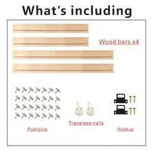 30x40厘米 DIY木框帆布油画框 钻石画墙画框 - 30*40 - 查看 7