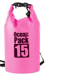 1pc Outdoor Camping Beach Waterproof Dry Wet Separation Backpack, Adjustable Shoulder/Backpack Strap, Portable Multi-Function Large Capacity Waterproof Backpack, Suitable For Beach, Rafting, Hiking, Swimming, Travel And Vacation, Unisex - Multicolor - View 11