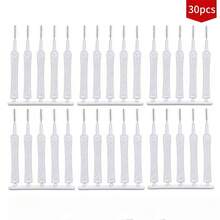 Bộ cọ mini đa năng chất lượng cao bằng nhựa dùng trong gia đình, gồm 10/20/30/50 chiếc, dùng để vệ sinh cổng sạc điện thoại thông minh, lỗ loa, tai nghe, máy đánh chữ, vòi nước, thông tắc đường ống, làm sạch các khe hở. - Bàn chải vệ sinh chất lượng cao - Xem 10