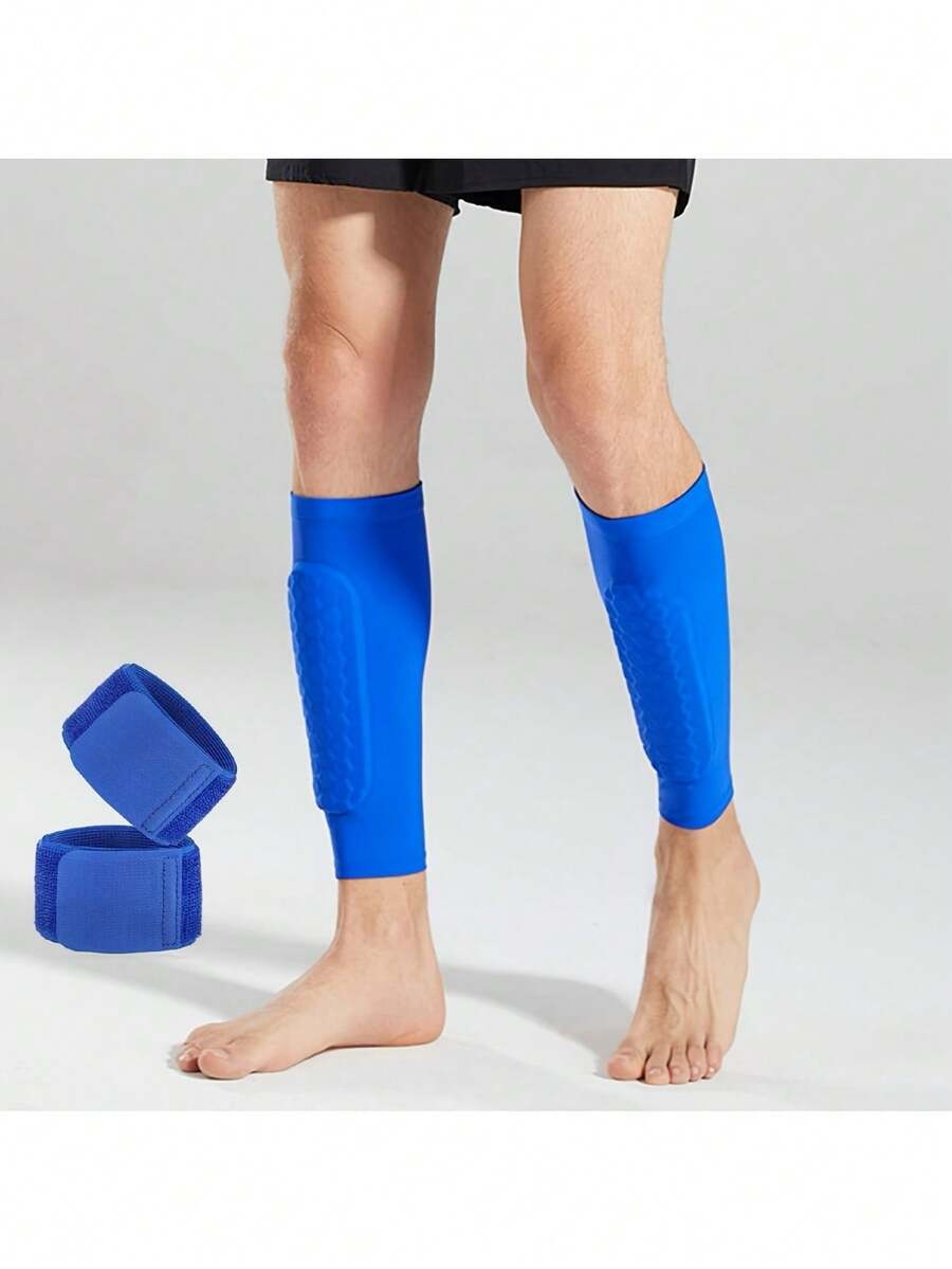 Outdoor Sports Accessory Set, Including 2 Honeycomb Pads And 2 Adjustable Straps, Suitable For Outdoor Use; Knee And Wrist Supports-The Perfect Gift For Sports Enthusiasts.