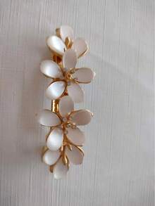 1pc Korean Style Oversized Rhinestone Butterfly Crystal Hair Clip, Elegant Luxury Hair Accessory Suitable For Daily, Wedding, Party, Banquet And Styling - Multicolor - View 4