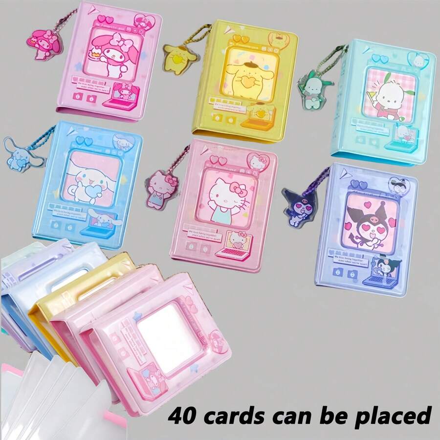 SANRIO 40张/本(含吊坠)单格相册,高品质偶像粉丝相册,3英寸拍立得相册,偶像粉丝收藏相册 - 相簿 - 查看 1