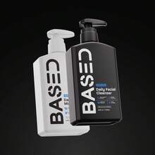 BASED Daily Skincare Duo| Purifying Face Wash + Restoring Moisturizer| Built For All Skin Types| 100% , Healthy Ingredients| Hormone  - ZERO Endocrine Disruptors - Bộ đôi chăm sóc da - Xem 2
