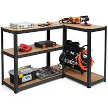 Heavy Duty Garage Storage 5 Tiers Organizer Metal Shelving Shelf 110 X45 X180cm - As Pic - View 2