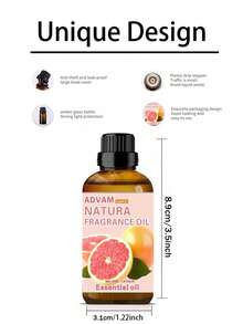 30ml Aromatherapy Essential Oils,Water Soluble Aromatherapy Essential Oils,Yoga Essential Oils,Floral Essential Oils - Peppermint, For Diffusers,Candles Making,Soaps,Car Aromatherapy,Spa Oil,Aromatherapy,House Freshener-Home & Living / Home Decor - Multicolor - View 6