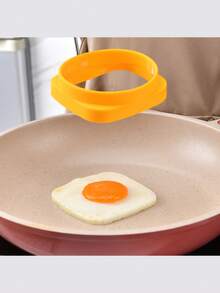 Silicone Egg Rings, Non-Stick Egg Molds, Silicone Pancake Molds, Can Make Perfect Fried Eggs, Heat Resistant, Suitable For Boiling Eggs, Making Pancakes, Crepes, Breakfast Sandwiches, Burgers - Multicolor - View 4