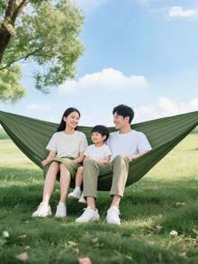 Võng du lịch siêu nhẹ, di động, có 4 màu để lựa chọn, thiết kế gấp gọn kèm túi đựng và 2 dây đai, dễ dàng lắp đặt, phù hợp cho người đi du lịch bụi và cắm trại ngoài trời, lý tưởng cho du lịch, bãi biển, sân sau, ban công, leo núi và nhiều hoạt động khác. - nhiều màu - Xem 4
