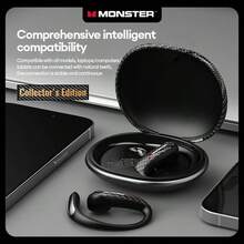 Monster MQO37 无线蓝牙 6.0 降噪耳机，Hi-Fi 立体声音乐，高清通话，IPX5 防水运动耳机带麦克风 - 查看 8