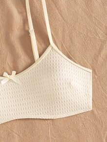 Bộ áo tắm tankini co giãn cao dành cho nữ, áo hai dây phối cùng quần short có nơ và dây rút, đồ bơi thanh lịch, thoải mái cho kỳ nghỉ. - Rượu sâm banh - Xem 6