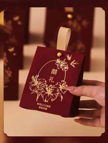 10 hộp kẹo cưới cao cấp kiểu Trung Quốc, hộp quà cưới sang trọng kiểu Trung Quốc, hộp quà cưới phong cách cổ điển Trung Quốc. - Xem 3