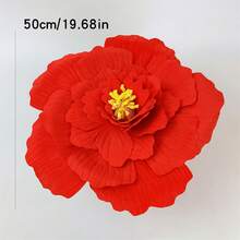 Giant Flower For Decoration Jumbo Peony Big Artificial Flower For Wedding Party Backdrop Ceremony Photography Props - Yellow - View 8