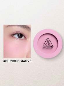 3CE 5.5g/0.19oz Curious Purple Blush, Ultra-Fine Soft Powder, Natural Flushed Makeup, Long-Lasting Oil Control, Smooth Buildable Formula, Suitable For Beginners, Korean Cosmetics - Curious Mauve - View 6