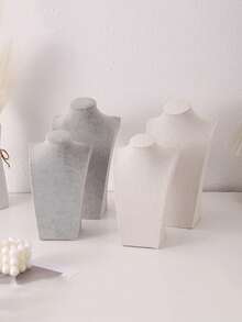 1PC Chain Necklace Display Stand, H-Shaped Pendant Necklace Jewelry Storage Rack - Multicolor - View 3