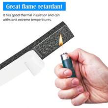 1卷自粘泡沫隔热胶带 - 门窗密封条、隔音、空调密封，25毫米宽 x 20毫米厚 x 196.85英寸长，黑色 - 25mmX20mmX5m 1卷 - 查看 2