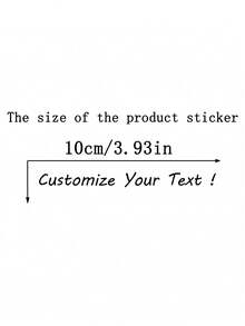Produs cu design personalizat, 1 bucată: Nume personalizat - Etichetă de identificare pentru carcase de telefon, diverse articole din viață ~ Autocolante din vinil pentru geamuri auto, bărci - Grafică pentru parbriz în stil sport auto - Banner cu literă de nume pentru ușă auto - Autocolant personalizat din vinil - Multicolor - Vizualizare 9