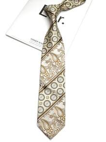 1条佩斯利花纹手工男女通用领带，适合休闲、街头、日常、派对等场合穿着。 - 彩色 - 查看 13