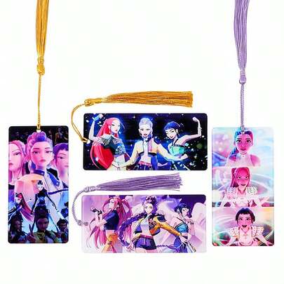 1 chiếc bookmark acrylic hình phù thủy săn bắn theo phong cách Kpop sáng tạo, quà tặng cho người đọc sách và yêu thích văn học.