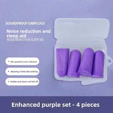 Noise-Proof Earplugs, Sleeping Earplugs, One-Time Foam Earplugs, Silicone Earplugs For Noise Reduction - Multicolor - View 14