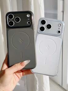 Ultra-Thin TPU Phone Case, Compatible With IPhone 11-17 Series, Supports MagSafe Wireless Charging, With Anti-Fall And Anti-Scratch Features - Black - View 4