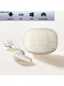 New Wireless Bluetooth Earphones With Noise Reduction, High Sound Quality, High Appearance Value, Long Battery Life, In-Ear Design, Universal Fit - View 7