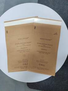 50个一次性自封皮革纸消毒袋。这些是一次性使用的自封消毒袋，由皮革纸制成，适用于高温干热消毒，适用于各种美甲沙龙。 - 彩色 - 查看 8