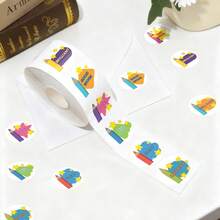 500pcs/Roll Pencil Stickers "Good" Encouragement Labels, Reward Stickers For Teachers, Parents, Schools, Learning, Training, Keep Stickers, Handmade Non-Adhesive Labels, Back To School Decor Stickers, Motivational Stickers, Gift Stationery Stickers - Pencil - View 3