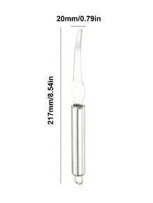 1 件装不锈钢橙子削皮器和蔬菜切片器 - 轻松处理橙子和柠檬等柑橘类水果 - 耐用、时尚、多功能的厨房果蔬切割工具 - 彩色 - 查看 7