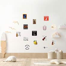 61 PCS Violin Stickers Decals Scrapbook, Journaling, Laptop, Bumper, Skateboard, Water Bottles, Collectibles, Pen Holders, Journals, Computer, Phone Stickers Can Bring A Lot Of Fun To Your Life, The Perfect Gift For Adults - View 7