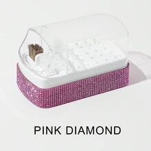 Multi-Functional Nail Art Tool Storage Rack, Rhinestone Nail Art Tool Storage Box, Nail Drill Bit Storage Box, Display Box, Nail Tool Organizer Rack, Nail Art Pens, Nail Brushes, Storage Tube, Desktop Organizer - Multicolor - View 17