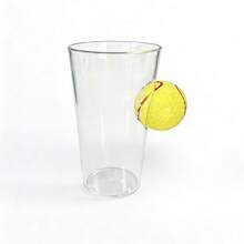 1 pezzo Tazza in vetro con pallone da calcio incorporato, tazza da birra, tazza da bere trasparente per uso domestico, tazza da tè, tazza da latte e tazza da succo. - Multicolore - Visualizzare 13
