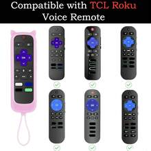 1 Funda de silicona para control remoto, compatible con controles remotos de TV, un soporte para control remoto con función de luz nocturna, adecuado para Streaming Sticks 4K, Express 4K+, Premiere, Streambar, control remoto simple/control remoto de voz (con protección de cuerda), disponible en estilos como Gantlin, Puppy, Carnival, etc., funda universal de silicona para control remoto con forma de orejas de gato, funda de control remoto con orejas de gato luminosas, protección antideslizante - multicolor - Ver 6
