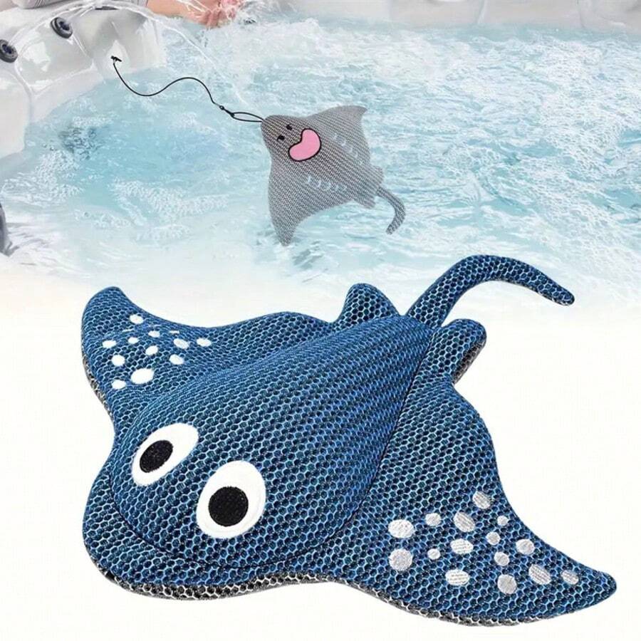 1pc Reusable Hot Tub Oil Stain Absorbing Sponge, Adult Hot Tub Cleaning Ball, Bathroom Tool - Bathtub Scum Filter - View 1