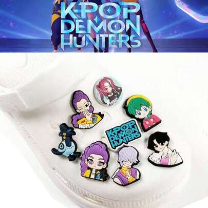 K-Pop DemonHunters Shoe Charms For PVC Anime Girls Rumis Zoeys Mira Decorations Shoe Charms For Wholesale,Shoe Rack,Storage Saver,Outdoor,Garden,Travel Essential,Portable,Beach Essential,Graduation Season,Commencement,Graduation Ceremony,Graduation Gift,Graduation Present,Graduation Gift,Graduation Present,Congrats Grad,Congratulations Graduate,Valedictorian,Finish School,Graduation Party