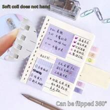 1 pieza Bloc de notas expandible y extraíble con diseño lindo para estudiantes, suministros esenciales de planificador de aprendizaje, accesorio para tablón de anuncios y diario - A - Ver 11