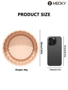 1PC Silicone Cake Mold – 20cm/8 Inch,25cm/10 Inch Round Baking Pan, Easy To Use And Clean, Available In Multiple Colors, Ideal For Cakes, Weddings, Birthdays & Celebrations - Multicolor - View 12