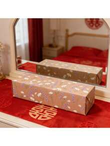 Natural Daisy And Lavender Gift Wrapping Paper Roll | Suitable For Various Occasions - Birthday, Valentine's Day, Wedding Party And Bulk Packaging - Multicolor - View 5