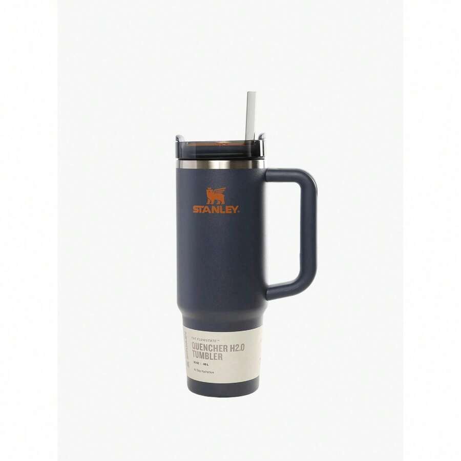 STANLEY - The Quencher H2.0 FlowState™ Tumbler 30OZ With Handle & Straw, Stainless Steel Vacuum Travel Mug, Leakproof Lid, Large Capacity Cup, Keeps Drinks Cold All Day, For Water, Coffee, Iced Drinks 10-12551-049 - 049 TWILIGHT - View 1