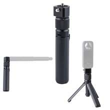 子弹时间旋转手柄，适用于 Insta360 X5/X4/X3、OSMO Pocket 3，360°旋转手柄，1/4英寸螺纹，承重6磅，紧凑型自拍杆兼桌面三脚架 - Tripod Handle - 查看 6