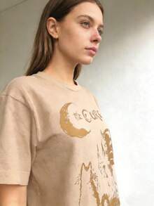 [Lunar Apex]Cure Tee, 90s Alt Rock, Unisex Shirt, Music Gifts, Lover Gifts, Cure Fan Gifts, Band Tee, Cure Graphic Tee100 Comfortable Cotton-Shirt - Màu be - Xem 11