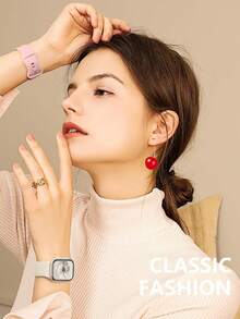 8条装运动表带,兼容表带,尺寸包括38mm、40mm、41mm、42mm、44mm、45mm、46mm和49mm,男女通用,柔软硅胶防水表带,适用于 Ultra/Ultra 2,兼容 Series 10、9、8、7、6、5、4、3、2、1和SE。 - 多色6 - 查看 8